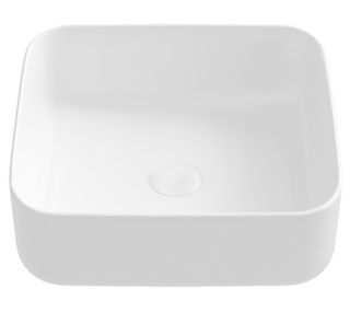 Накладная раковина IDDIS Bridge BRIWM04i27 39см белый матовый